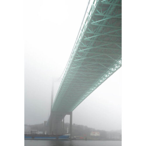 Älvsborgsbron i dimma